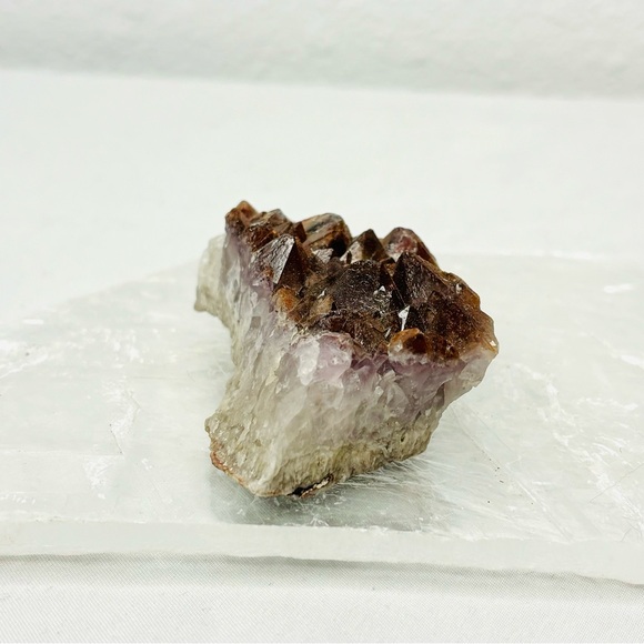 Red Cap Amethyst Cluster #1 - Picture 3 of 4
